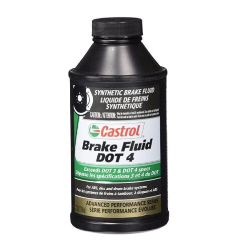 Synthetic Dot 4 Brake Fluid (exceeds dot 3 and 4) Castrol Crescent Oil